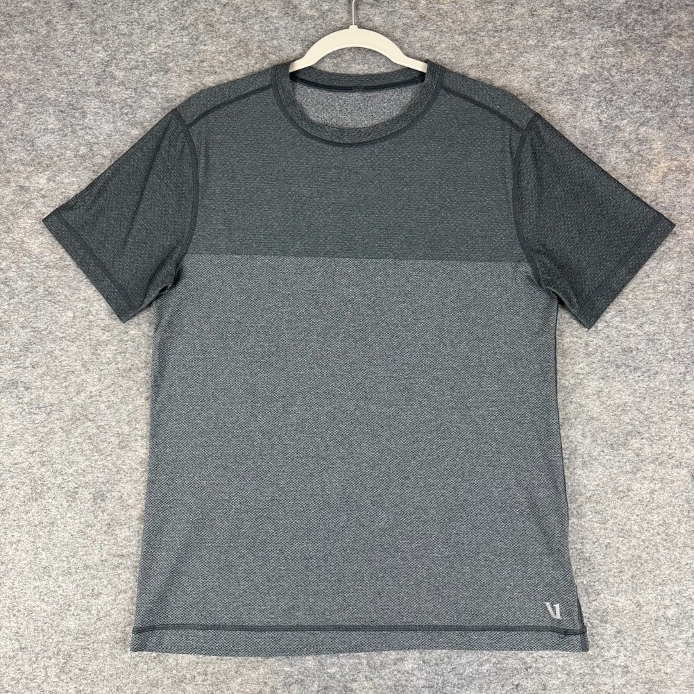 Vuori Grandview Tech Tee V197 Polyester Gray Mens Medium M
